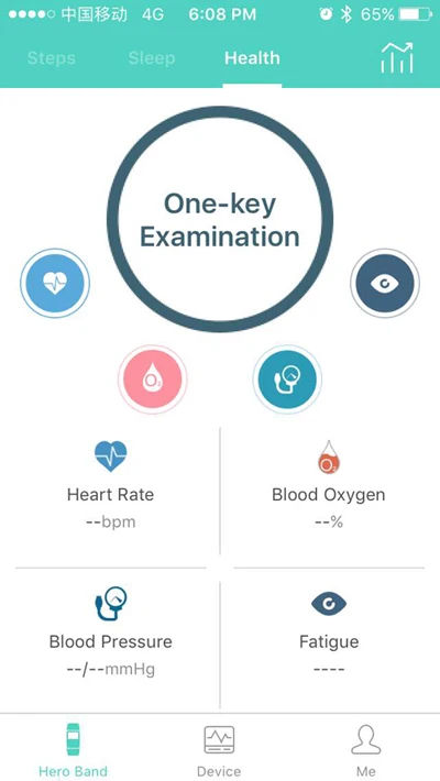 Blood pressure  test
