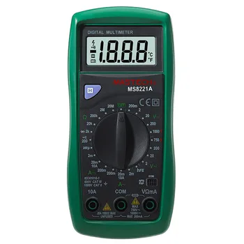 

MASTECH MS8221A Original Digital Multimeter Multimetro Tester Voltmeter Ammeter Current Resistance Diode Digital Electrical Test