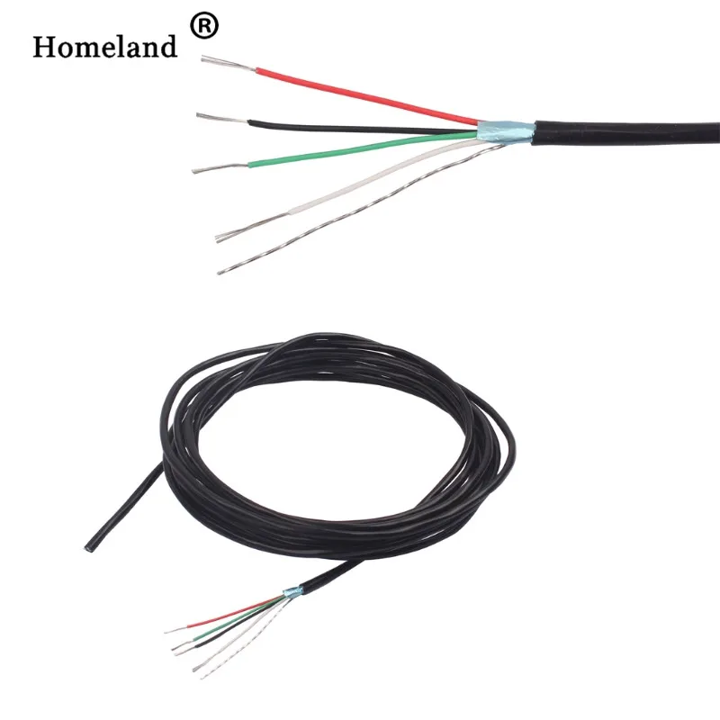 Guitar Shielded Wire Accessories 4 Conductor Shielded Pickup Wire 3m