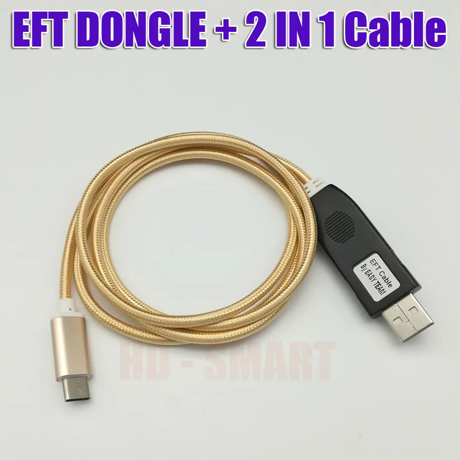 Оригинальная простая прошивка TEMA/EFT DONGLE и EFT Dongle Serial 2 в 1 кабель