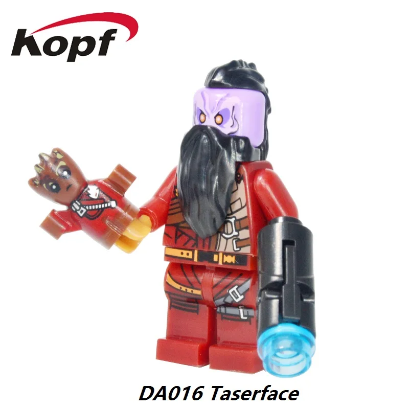 

Taserface Mantis Drax The Destroyer Star-Lord Tree Man Guardians of the Galaxy 2 Building Blocks Bricks Toys for children DA016