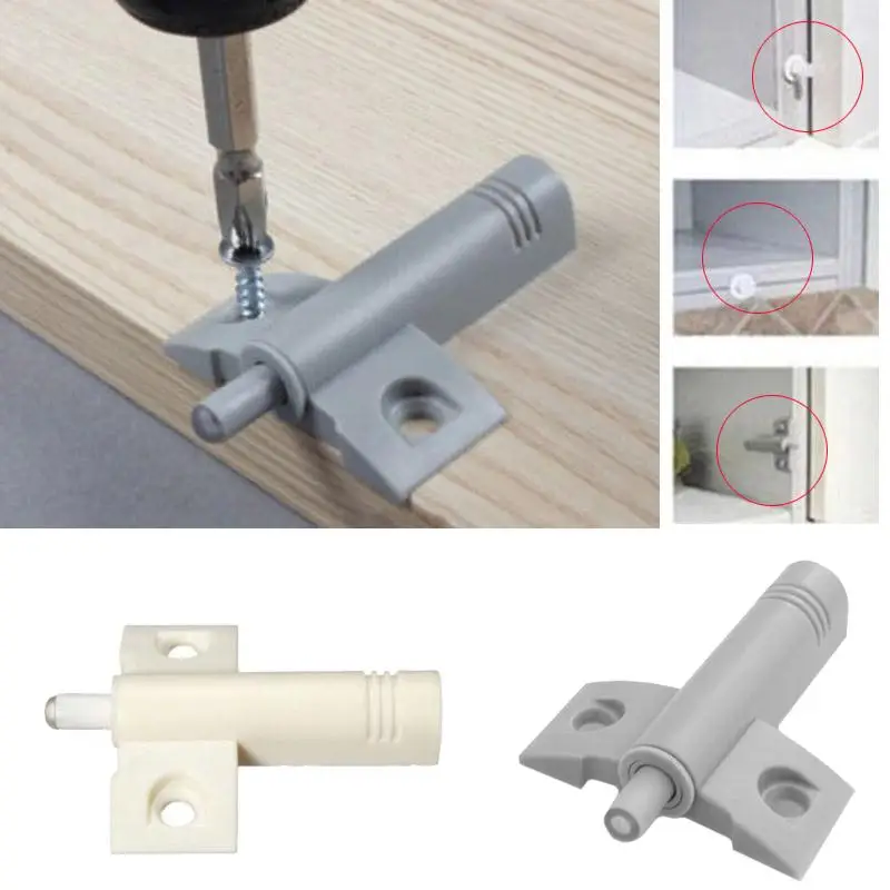 

10Pcs Door Cabinet Quiet Damper Buffer Soft Closer Kitchen Accessories Two Color