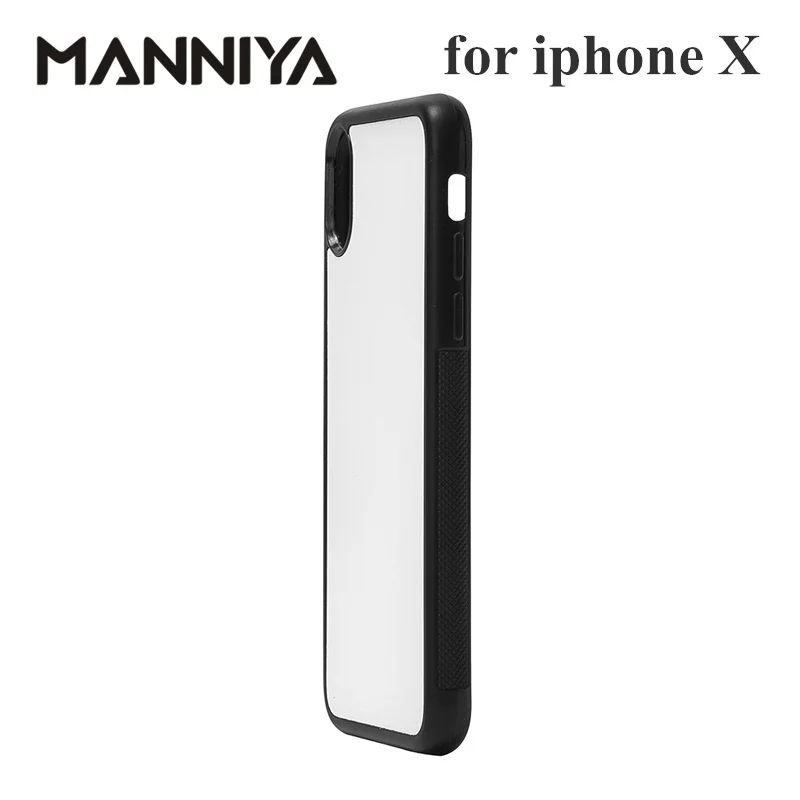 MANNIYA 2D Sublimation Blank rubber phone Case for