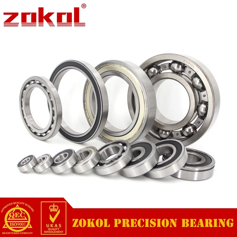 

ZOKOL 63000RS bearing 63000 2RS 63000-2RS Deep Groove ball bearing 10*26*12mm