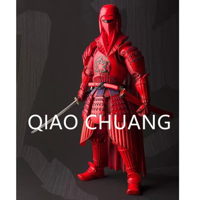 

Anime Star Wars Samurai Taisho Darth Vader Red Royal Emperor's Royal Guard PVC Action Figure Model Toy G1487