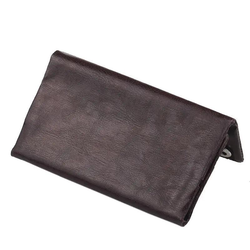 pcs-PU Leather Tobacco Bag Portable Cigarette Rolling Pipe Tobacco Pouch Case Wallet Tip Paper Holder Smoking Accessories