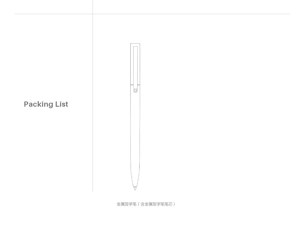 xiaomi Mijia Metal Sign Pens (11)