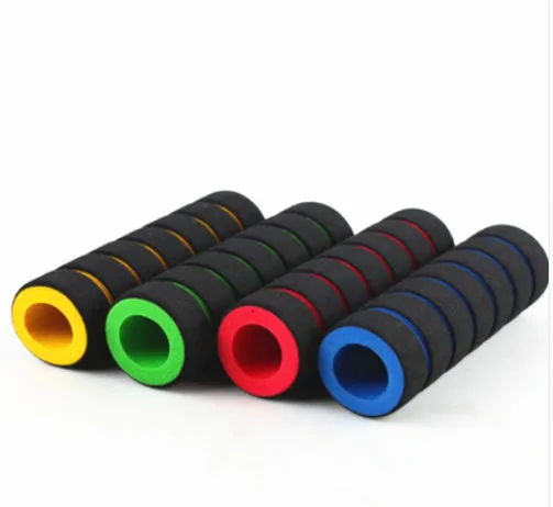 

1pair 2pcs Non-slip bicycle soft grips mountain road bike bicycle cycling Handle Bar Foam Sponge Grip Cover Handlebar