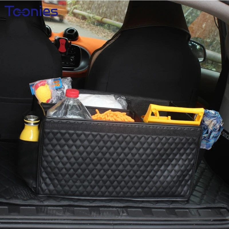Mini Cooper Bag Holder in the Trunk Organizador Boxes Container Thick Tool Storage Auto