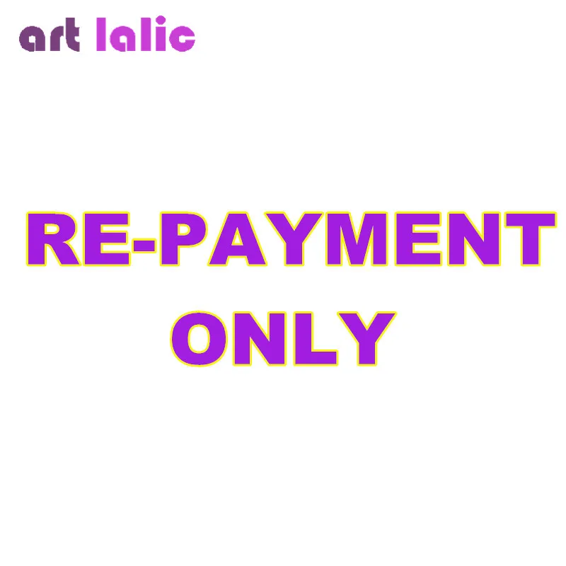 

THIS LISTING ENABLES YOU TO RE-PAYMENT THE REFUNDED ITEM THAT YOU FINALLY RECEIVE. NOT FOR PURCHASING PRODUCTS.