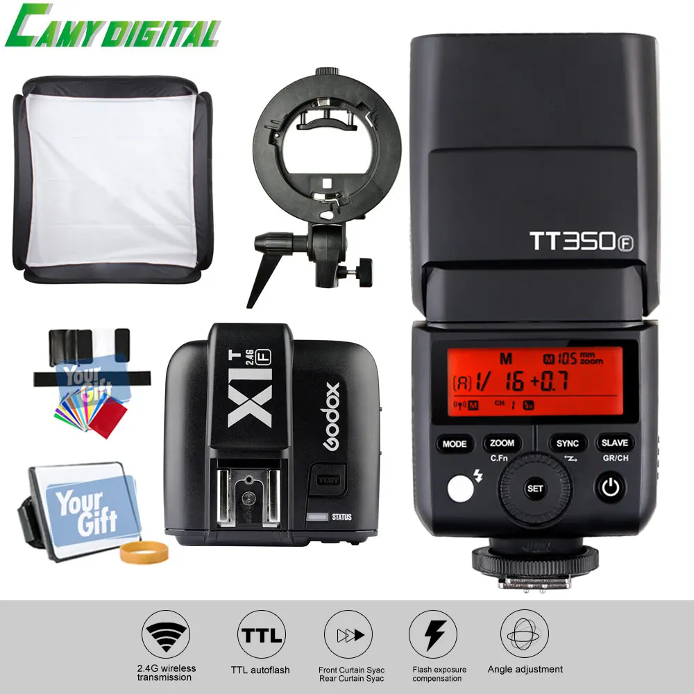 Flash Godox TT350F Per Fuji - TTL E HSS | Compatibile Con X-T20, X-T2 E Altri Modelli - Foto 11