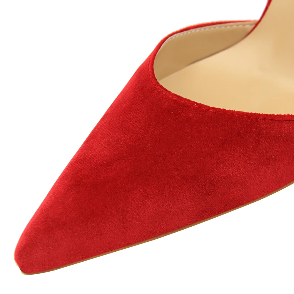 Tacón De Altos rosado Damas naranja Hebilla Nueva Alto Henlu} {d Mujer amp; verde Negro Stiletto Palabra vino Zapatos Rebaño Tacones Una rojo Tinto v7UqOHw
