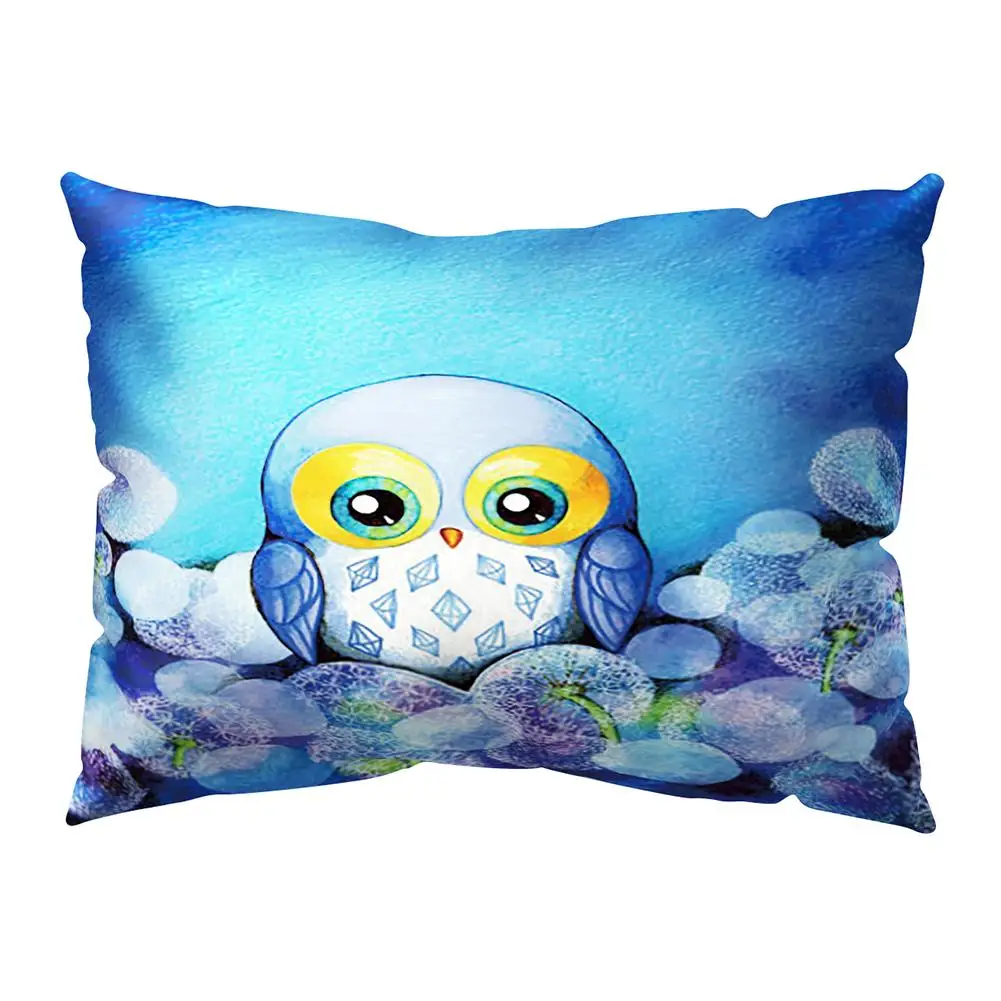 

30*50cm Cushion Cover Big Eyes Owl Animal Throw Pillow Case Bed Home Cafe Car Decor Cushion Cover For Sofa