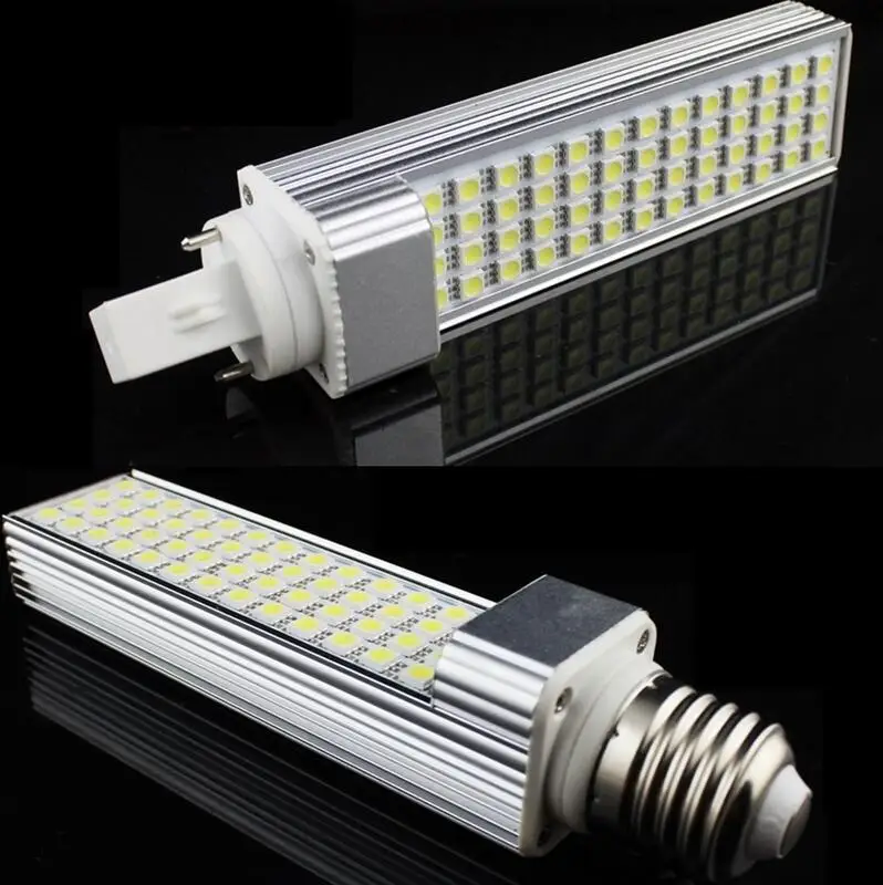 Светодиодная лампа G24 5050smd 10 Вт E27 110 В 120 220 230 240 в 100 Вт|led fiber lamp|led lamp boxled with remote |