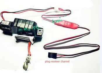 

Large torque Winch Reversible retractable Controller for RC Model Climbing car