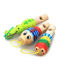 Деревянный свисток для животных Детские вечерние сувениры обратно в школу персонализированные детские подарки Детские деревянные игрушки, музыкальный инструмент