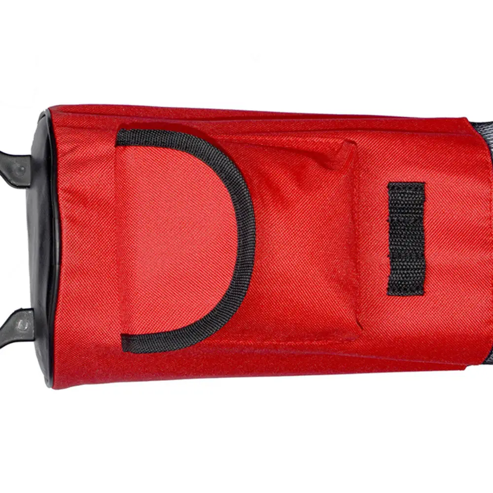 جولف انكح حقيبة التقاط سهلة البيك اب المنتقى أنبوب كبير جامع عقد 60 كرات المسترد ديلوكس الأحمر اللون حزمة إصبع عشرة