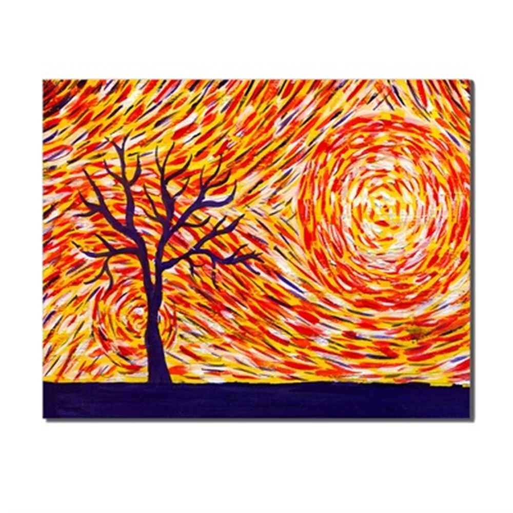 

Abstract Image Fashionable No Frame Modern Oil Painting Canvas Posters Printed For Home Decoration Creative Unique GiftsOn Wall