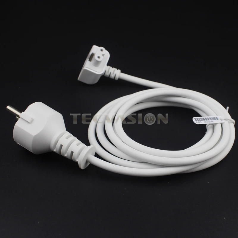 Laptop Power Adapter Power Adapter Power Plug Adapter AC Power Adapter EU Europe Plug Extension Cord 1.8M 6ft Cable For Mac for MacBook Pro Laptop Adapter Charger Type