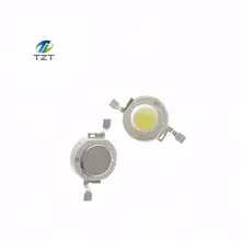 10 шт./лот светодиодный 1 Вт 100-120LM Светодиодный лампочки IC лампы для освещения SMD Дневной светильник белого цвета высокого Мощность 1 Вт Светодиодный потолочный светильник из бисера