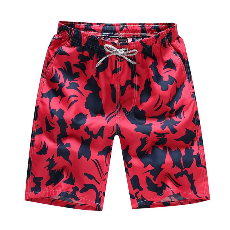 

MJARTORIA 2019 Beach Shorts Trunks Men Summer Print Quick Dry Kilt Sportwear Short Bottom Male Surfing Boardshorts Sport Shorts