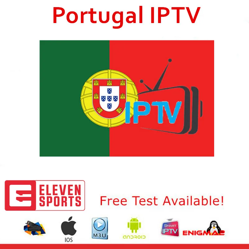 

1 Year HD Portugal IPTV Subscription150 LiveTV 700 VOD For Android TV Box smart tv Enigma2 Free test support eleven sports