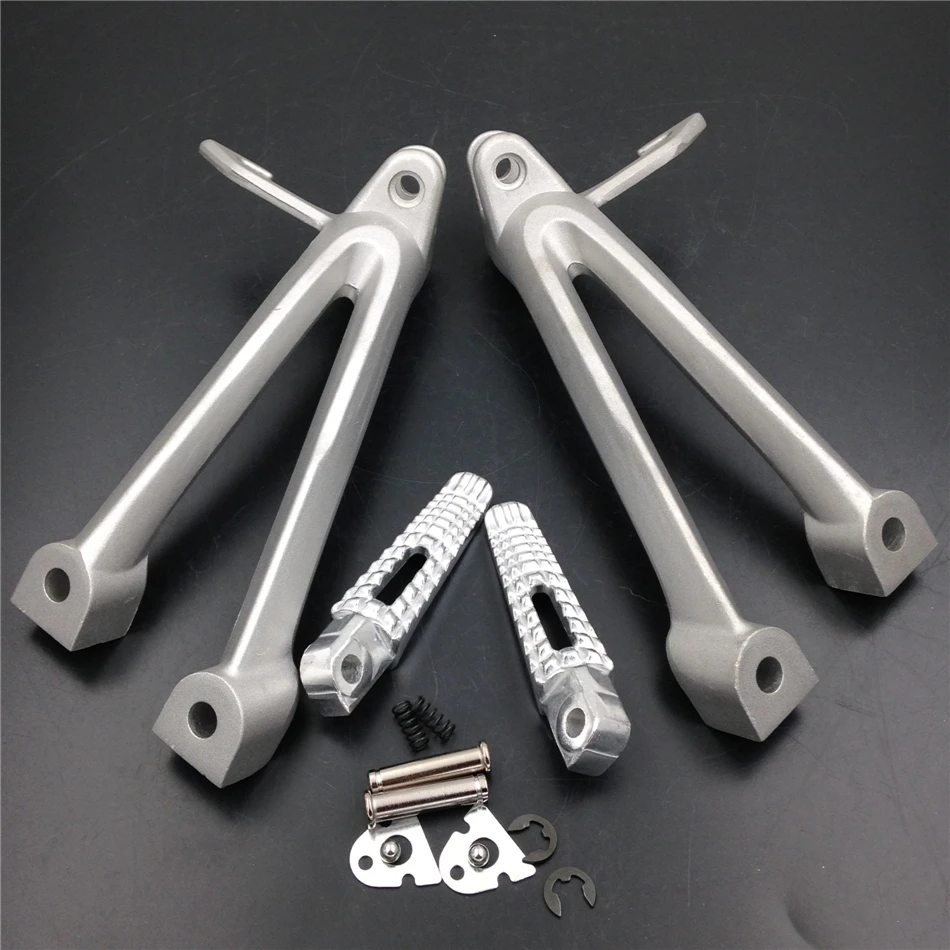 Aftermarket Free Shipping Motorcycle PartsSilver Rear Passenger Foot