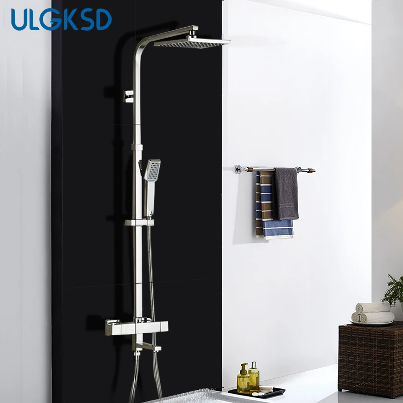 thermostatic shower faucet