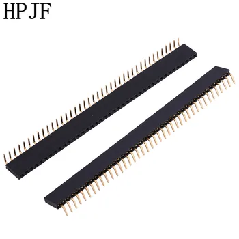 

5PCS Pitch 2.54mm 1x40Pin 40 Pin Female Single Row Right Angle Straight Header Strip Connector Socket