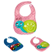 Лидер продаж caertoon Дети Turn полупрозрачные Пластик нагрудники ребенка EVA Мягкая Водонепроницаемый детские нагрудники