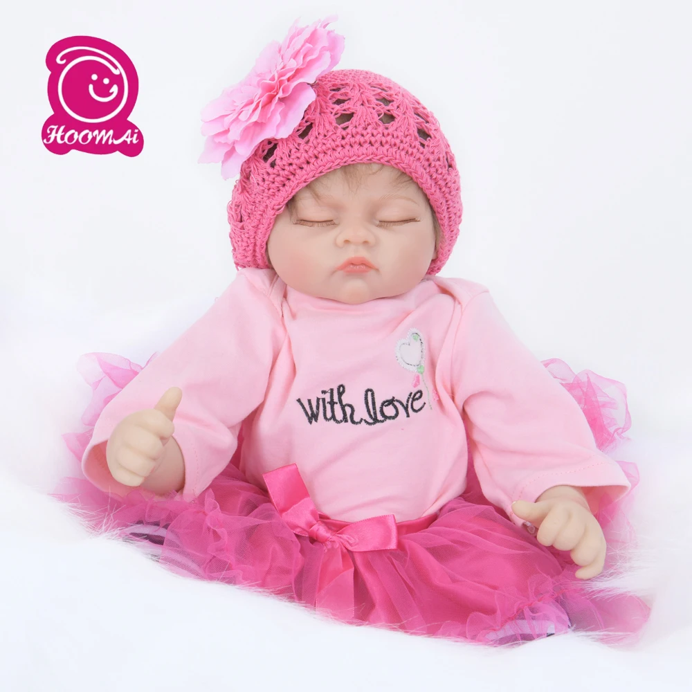 

New Arrival Funny Baby Reborn Doll Baby Angel Doll Hair Rooted Wholesale Reborn Baby Kit Kids bedtime Brinquedos