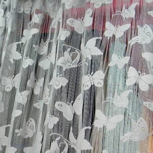 

2018 Creative Butterfly Pattern Tassel String Door Curtain Window Room Curtain Divider Scarf