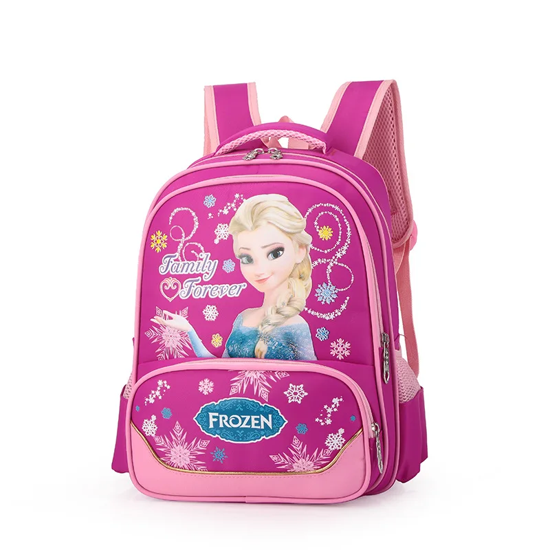 Детские Сумки disney, школьные сумки для девочек 1-3 лет, милый рюкзак принцессы Эльзы для девочек, водонепроницаемый мини-рюкзак