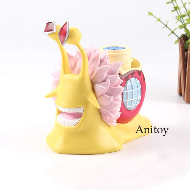 Best Offers One Piece Donquixote Doflamingo Den Den Mushi PVC Figurine One Piece Doflamingo Action Figure Collection Model Toys