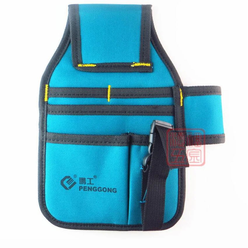 1PC Multifunctional durable Tool Bag Repair Pouch Pocket Waterproof Oxford cloth Tools Kit Pockets Waist Belt for Electricians