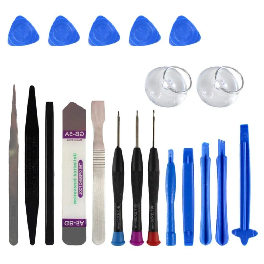 

20 in 1 Mobile Phone Repair Tools Kit Spudger Pry Opening Tool Screwdriver Set for iPhone iPad Samsung Cell Phone Hand Tools Set