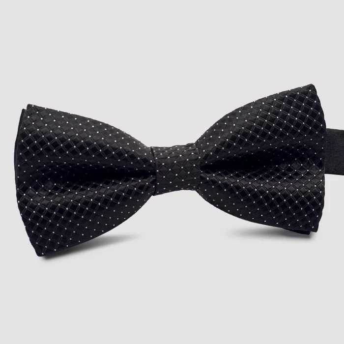 Высокое качество с бантом и голова оленя брошь цвет: черный, синий красный плед бабочка галстук свадебные жених вечерние бабочкой галстук