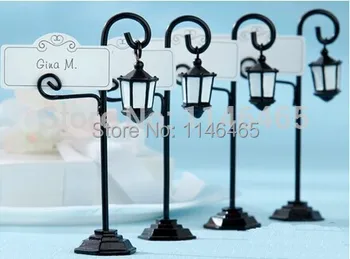 

Bourbon Street Streetlight Wedding Place Card Holder Wedding Favors Gifts Party Accessory Decoration Supplies 10pcs/lot