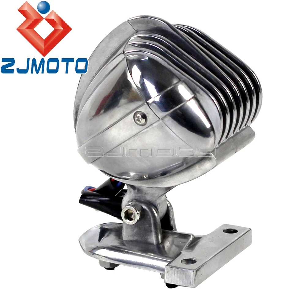 Мотоцикл микрофон хвост светильник для Harley Sportster Softail Cruiser Cafe Racer скремблер