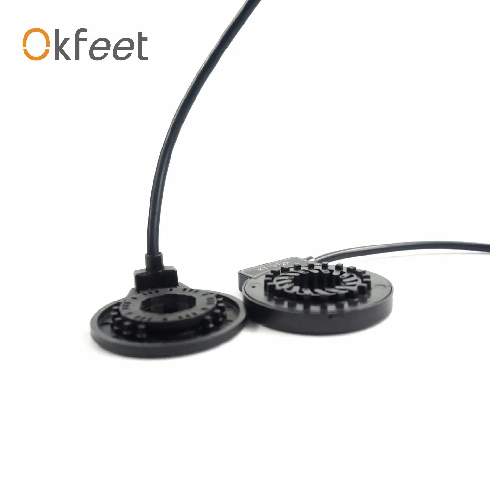 Clearance okfeet  PAS Sensor 12 Magents Pedal Assistant Sensor Ultra thin CDV12L_B Electric Bikes Conversion Kit Parts Faster Response 0