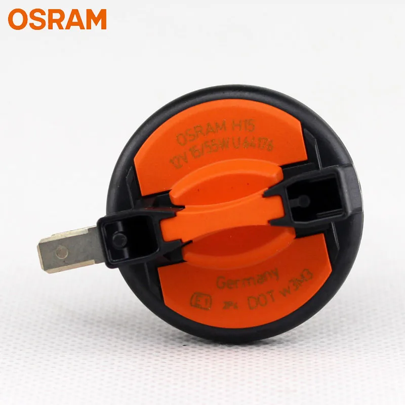 OSRAM H15 64176 12V 55/15W стандартный автомобильный головной светильник, автомобильный дневной ходовой светильник, OEM качественная лампа для Golf Audi(одинарный