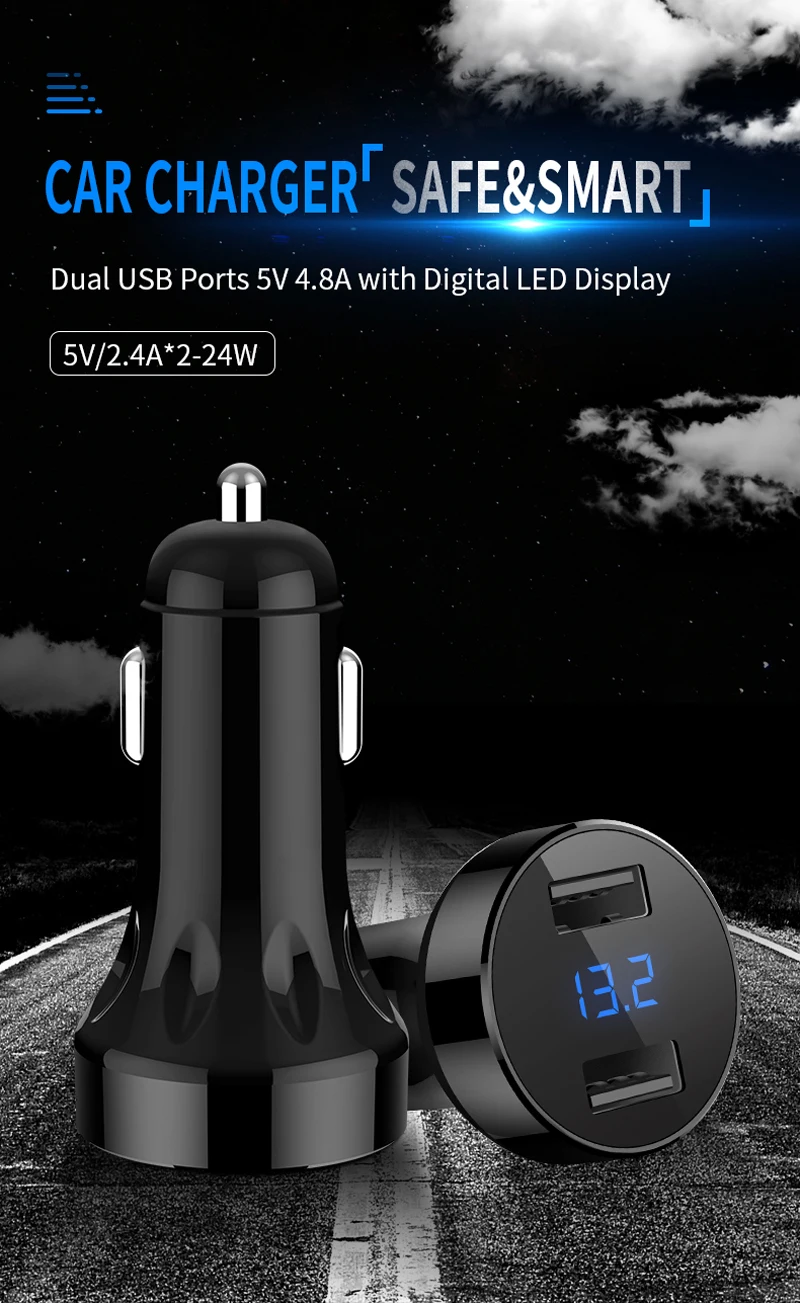 USB Автомобильное зарядное устройство для Xiaomi Redmi 6 Note 6x pro Dual port автомобильное зарядное устройство USB быстрое зарядное устройство для телефона Bluetooth автомобильный комплект