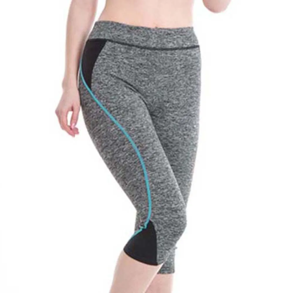 

yoga leggings trousers 2019 Calf-Length Pants Slim Cropped Pants gym workout clothes fashion push up solid sexy tights seamless