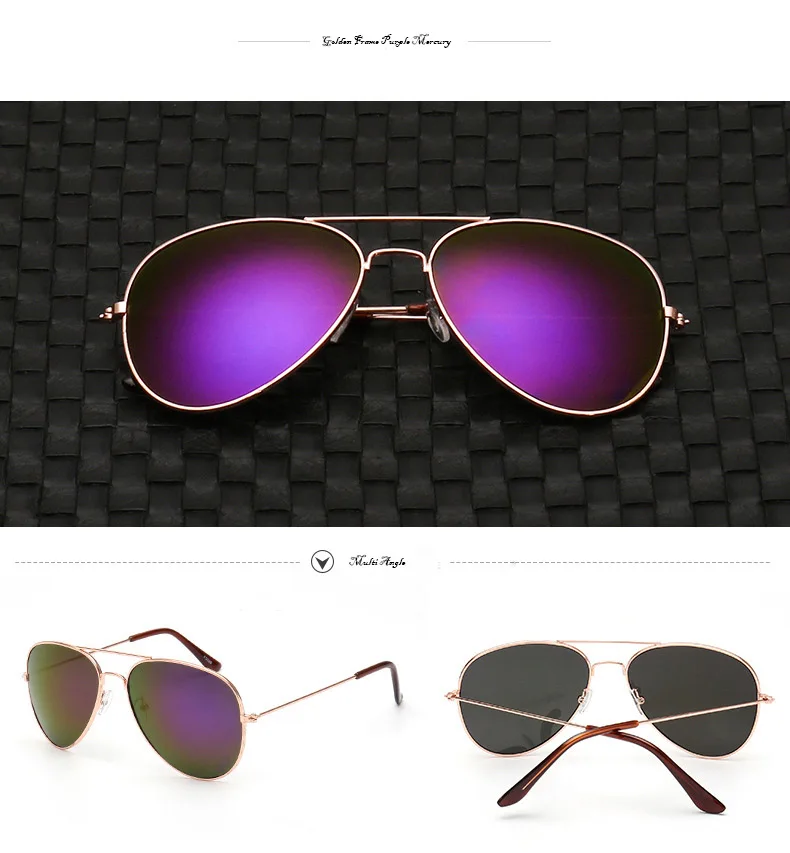 golden frame purple mercury