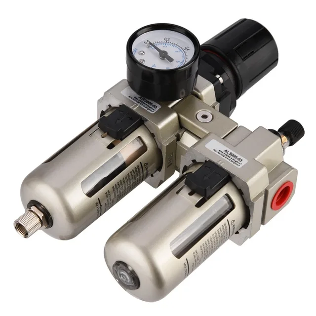 Compact 1/4'' BFR-2000 Air Filter Regulator Pressure Regulator