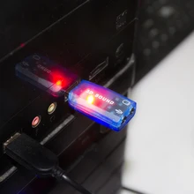 Etmakit 5,1-Channel w/3,5 мм звуковая карта внешняя USB Звуковая карта адаптер звуковой карты компьютер стерео микрофон аудио USB конвертер