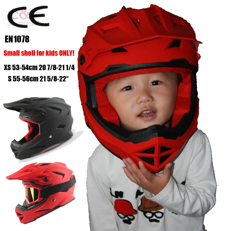 

Nikko N42 kids helmets ALLTOP Downhill Mountain Bike Bicycle BMX Helmet DH MTB Full Face CE casco capacetes can wear goggles