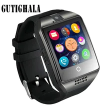 

Gutighala Q18 Smart Watch Camera TF SIM Card Phone Watch Sync SMS Facebook Twitter Bluetooth Smartwatch for Samsung Android