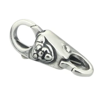 

Emith Fla 925 Sterling Silver Charm Beads Locks Lobster Clasp for Women Fit for European Bracelets DIY Jewelry Beads