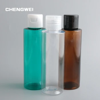 

CHENGWEI 10Pcs/Lot Empty Pump Plastic Bottle High Quality 120ml Lotion Cosmetic Liquid Oil Storage Refillable Container